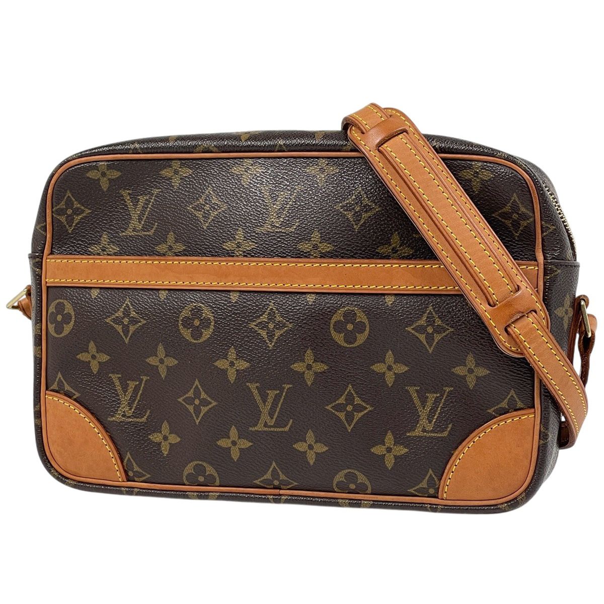 Louis Vuitton Trocadero 27 Shoulder Bag Monogram Brown