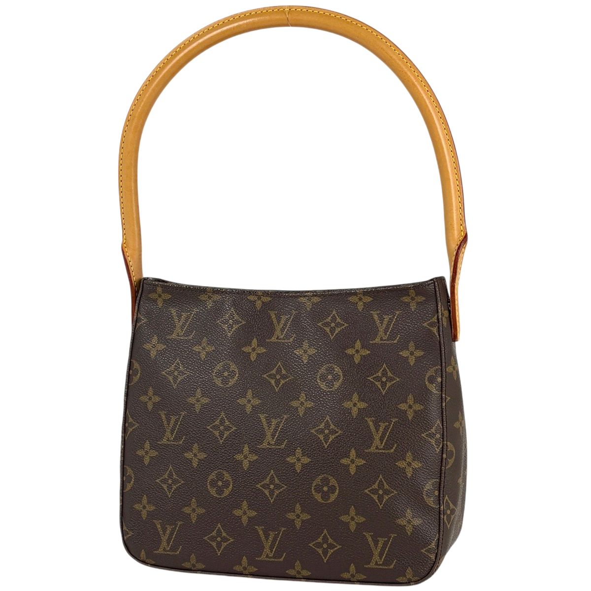 Louis Vuitton Looping Shoulder Bag Monogram Brown