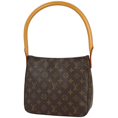 Louis Vuitton Looping Shoulder Bag Monogram Brown