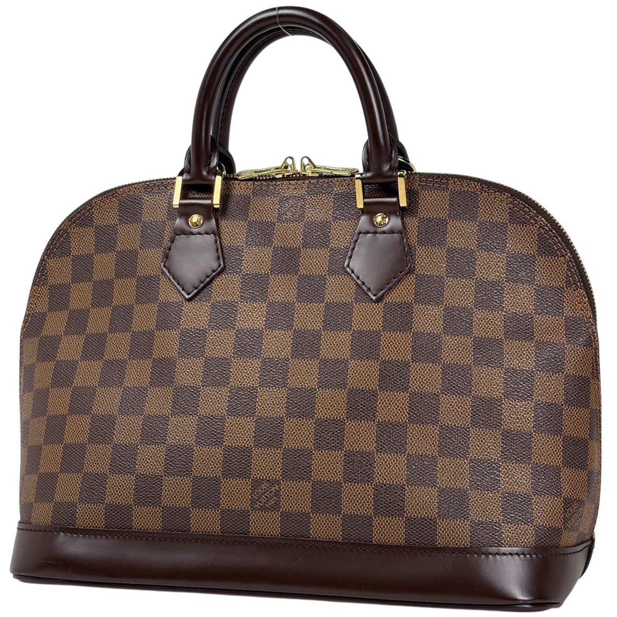 Louis Vuitton Alma Handbag Damier Brown