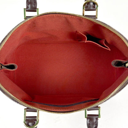 Louis Vuitton Alma Handbag Damier Brown — view 6