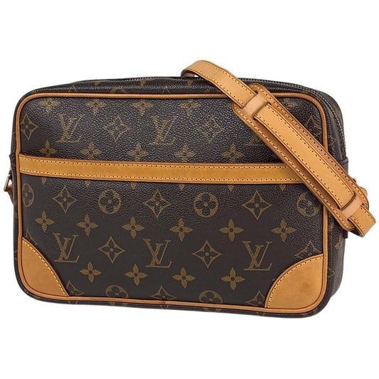 Louis Vuitton Trocadero 27 Shoulder Bag Monogram Brown