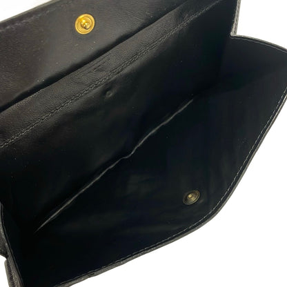 Bottega Veneta Wallet Intrecciato Black Leather — view 4