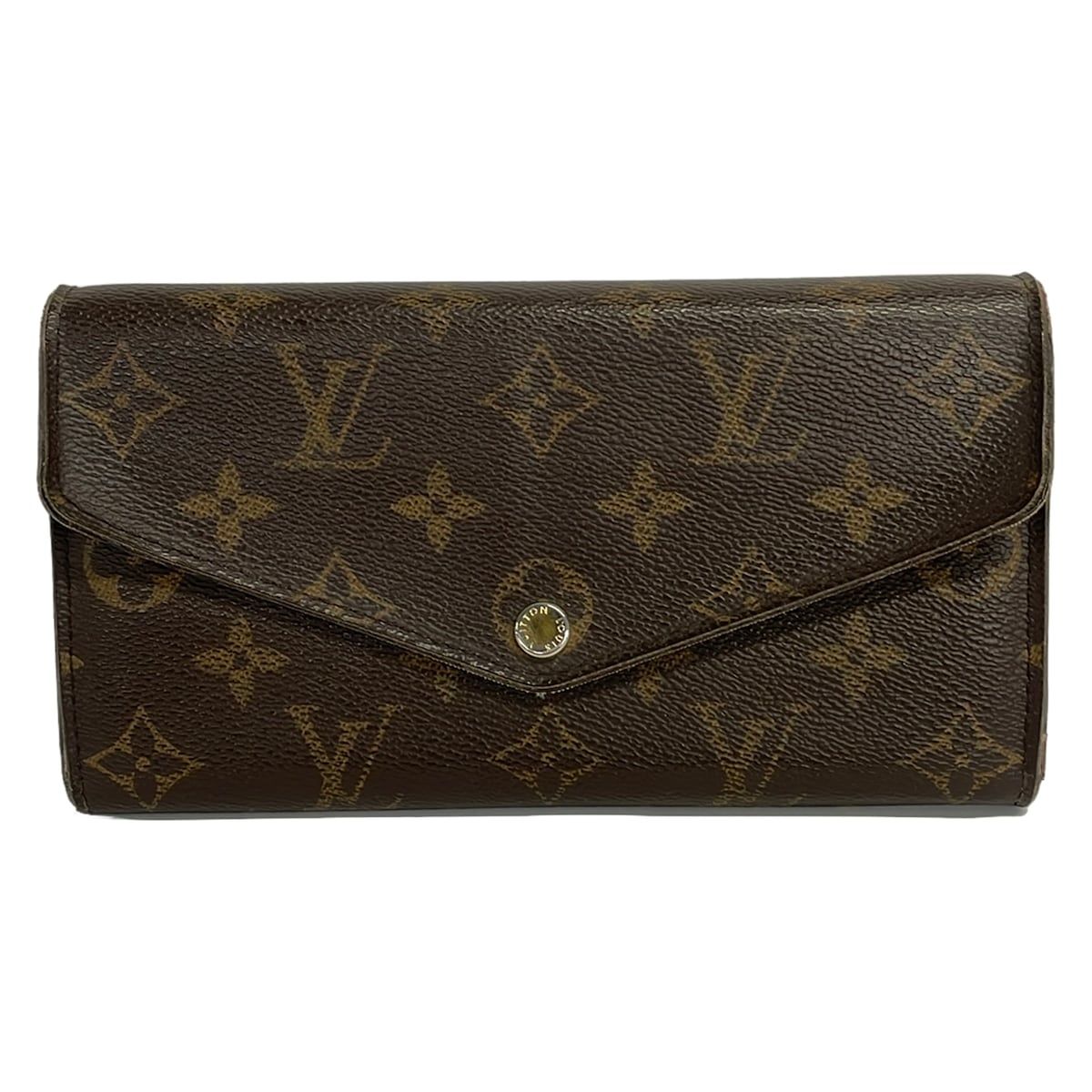 Louis Vuitton Wallet Monogram Portefeuille Sarah Brown Initial