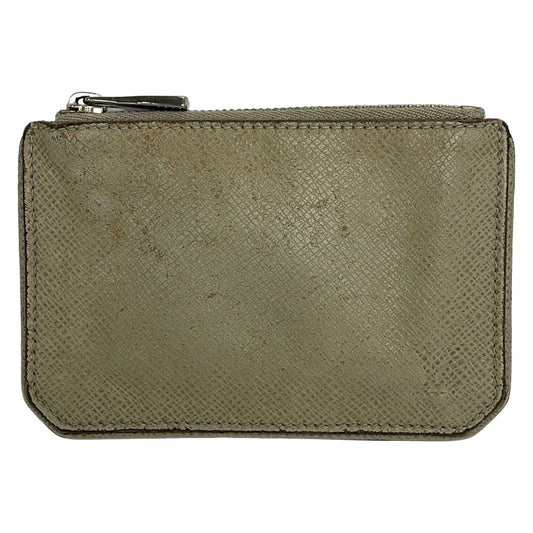 Louis Vuitton Coin Case Taiga Pochette Cles Pore Leather