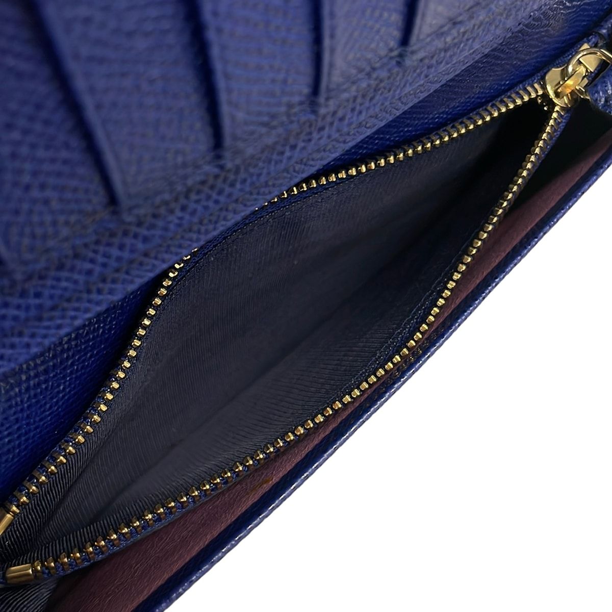 Bvlgari Wallet Blue Leather — view 5