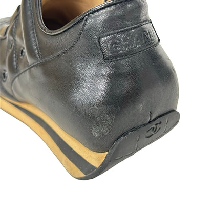 Chanel Sneakers 6 B Black CC Logo — view 7