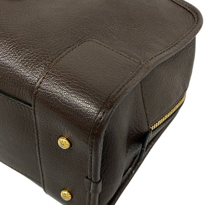 Loewe Handbag Amazona 28 Dark Brown Leather — view 6