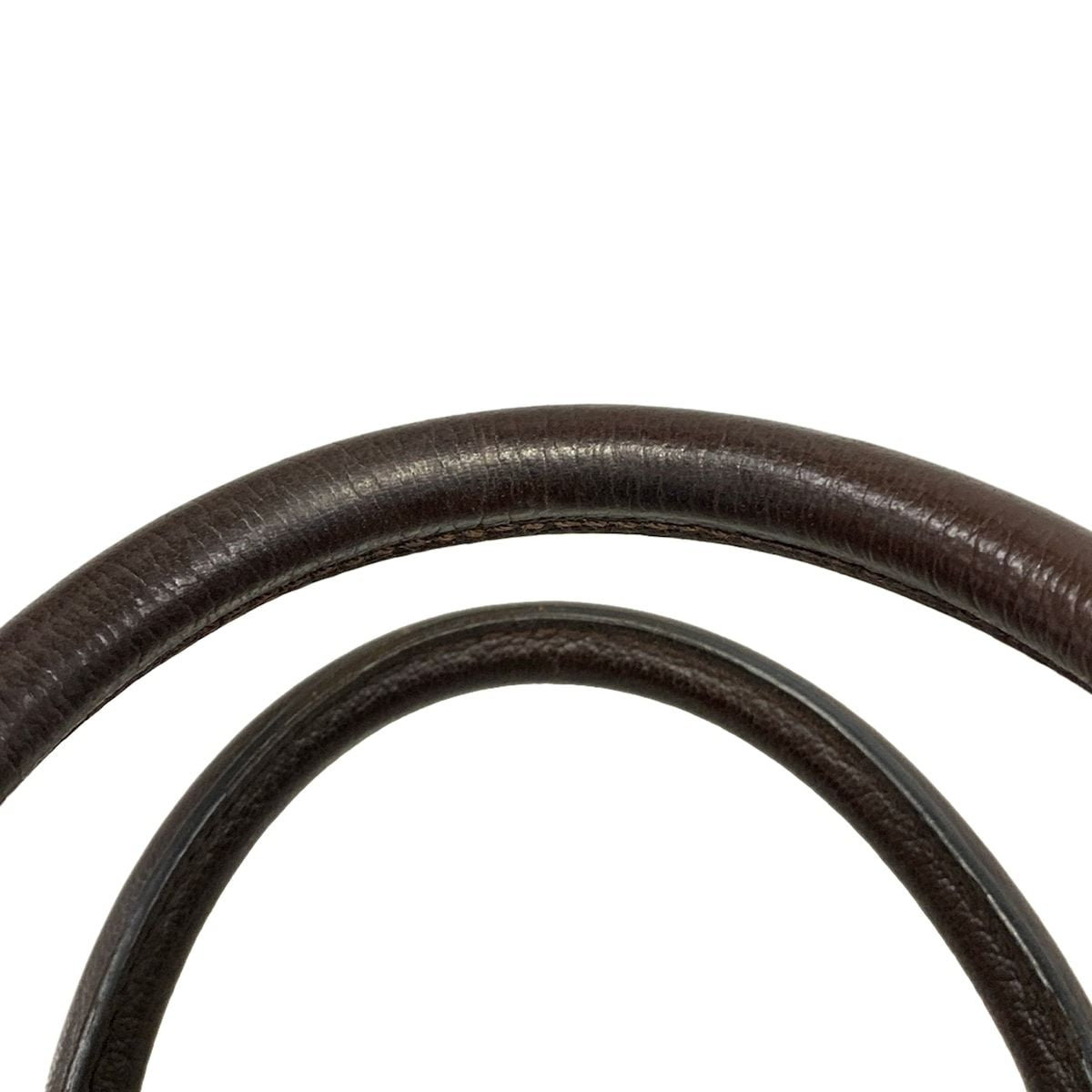 Loewe Handbag Amazona 28 Dark Brown Leather — view 9