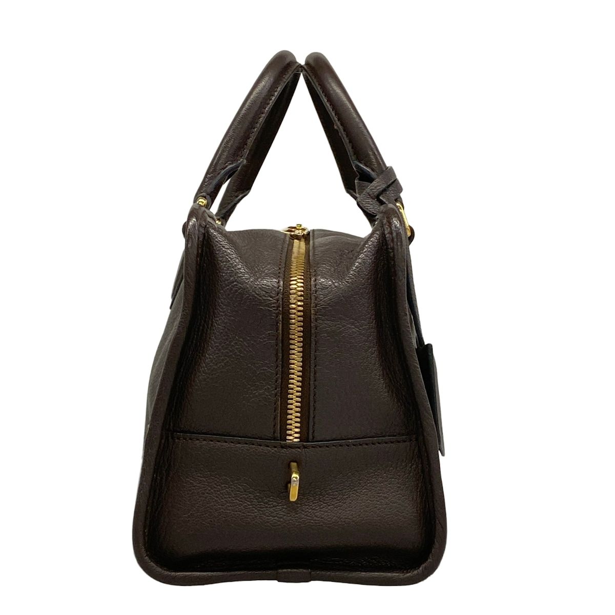 Loewe Handbag Amazona 28 Dark Brown Leather — view 2