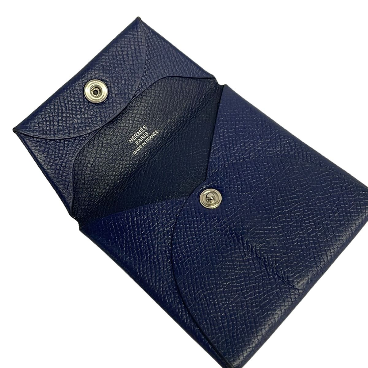 Hermes Coin Case Bastia Blue New — view 3