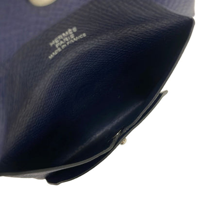 Hermes Coin Case Bastia Blue New — view 4