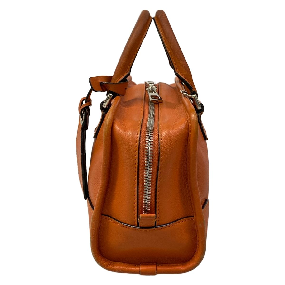 Loewe Handbag Amazona 23 Orange Leather — view 4