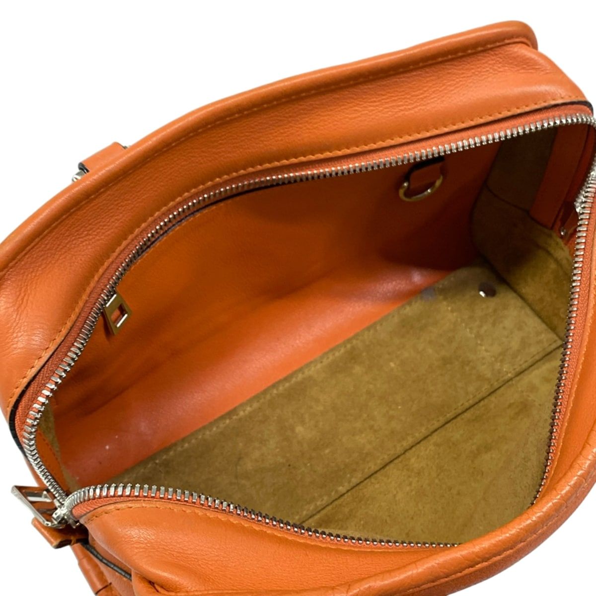 Loewe Handbag Amazona 23 Orange Leather — view 7