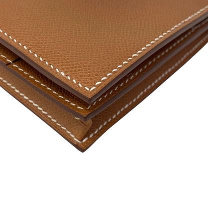 Hermes Wallet Bearn Souffle Gold — view 8