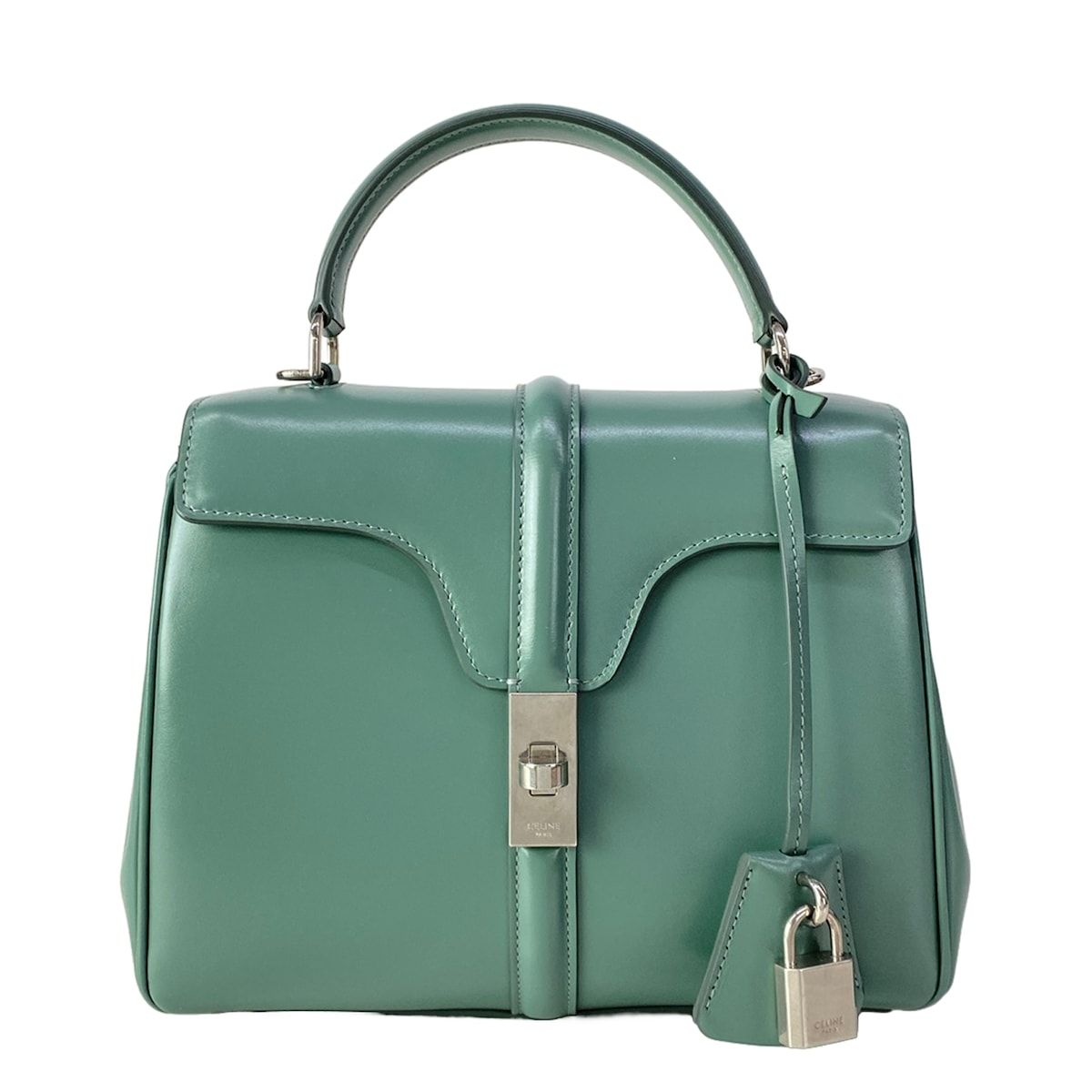 Celine Handbag 16 Small Green