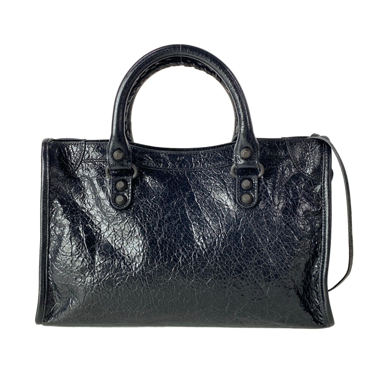 Balenciaga Handbag le City Small Black Vintage Wash Leather — view 3