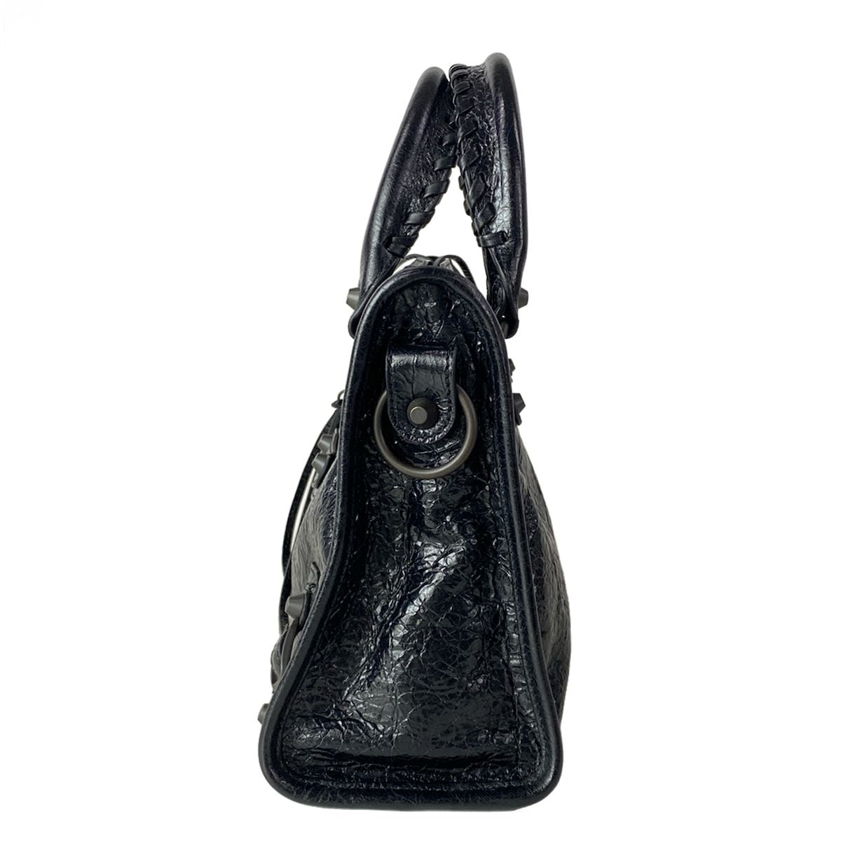 Balenciaga Handbag le City Small Black Vintage Wash Leather — view 4