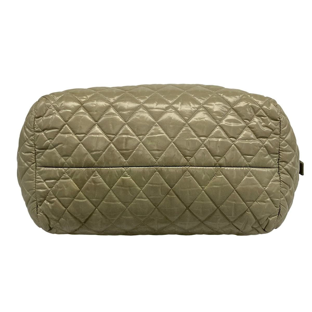 Chanel Handbag Coco Dark Green Leather — view 5