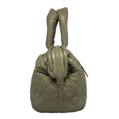Chanel Handbag Coco Dark Green Leather — view 2