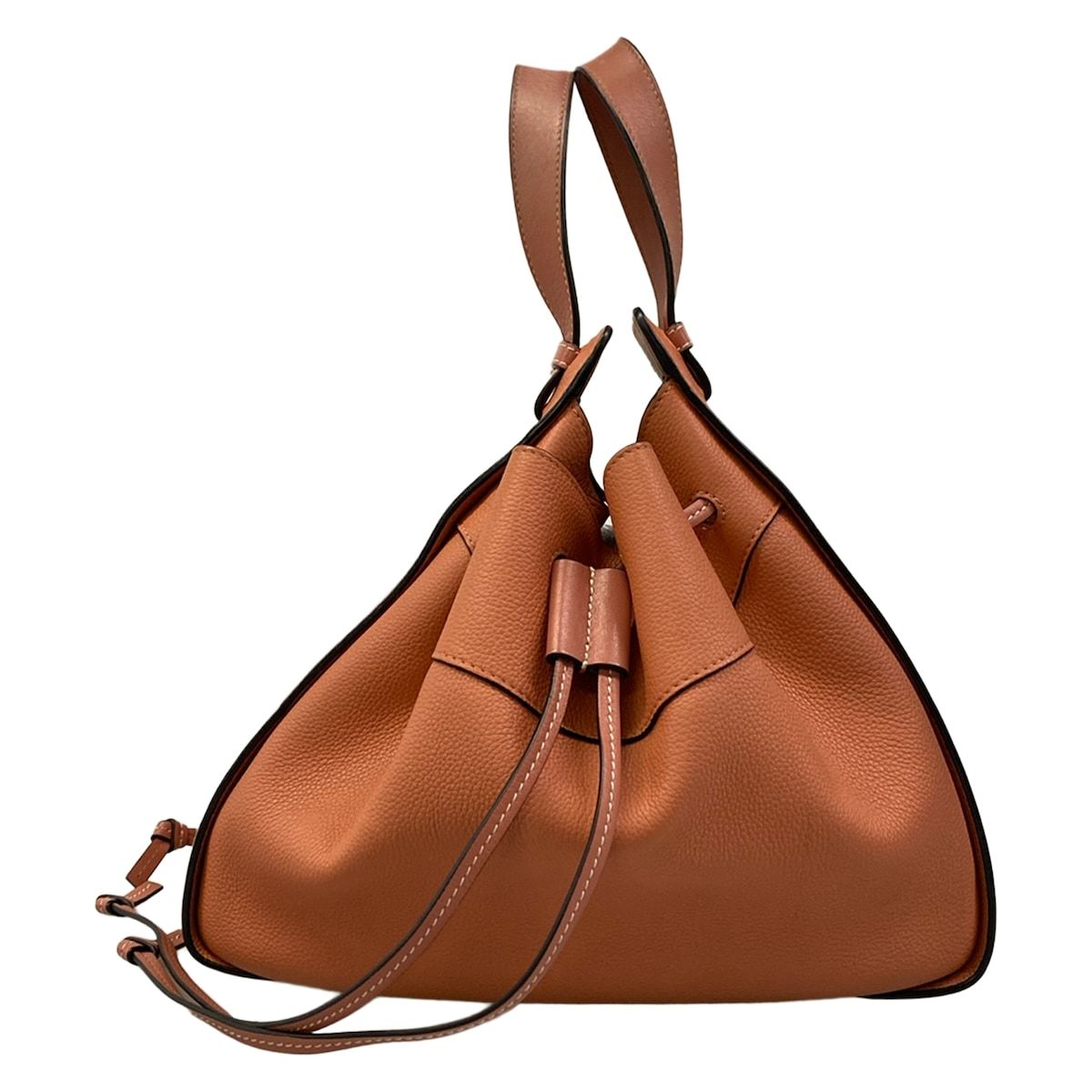 Loewe Tote Hammock Drawstring Pink Leather — view 4