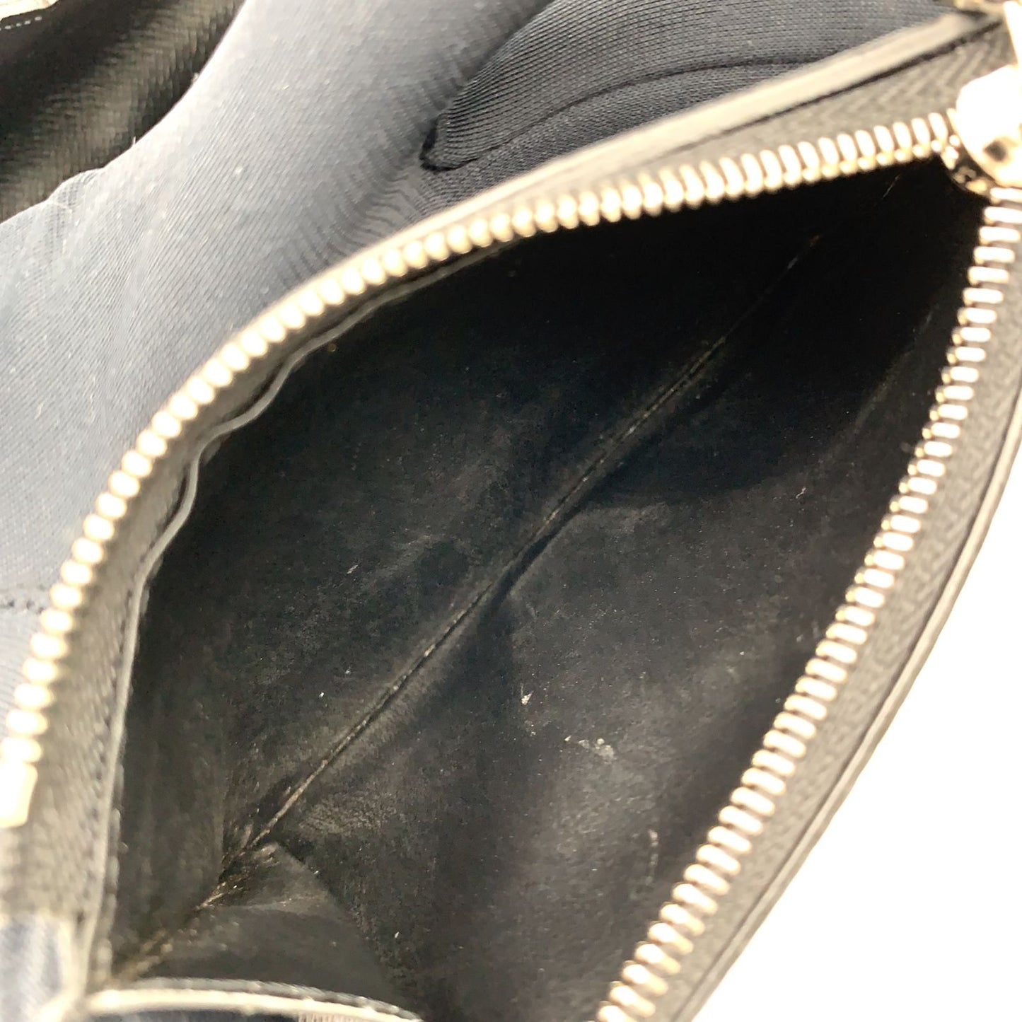 Louis Vuitton Portefeuille Twist Compact Epi Leather Black Wallet Silver — view 7