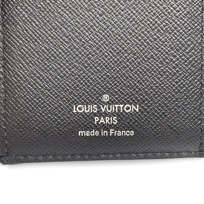 Louis Vuitton Portefeuille Twist Compact Epi Leather Black Wallet Silver — view 4
