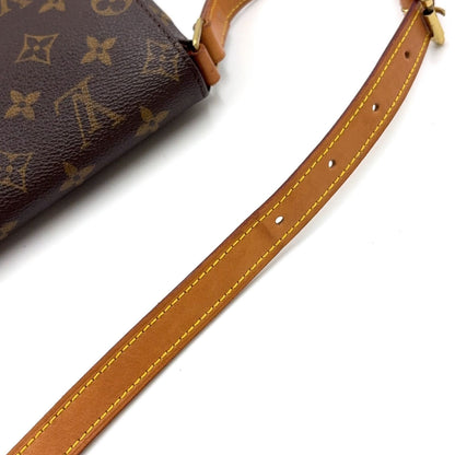 Louis Vuitton Musette Salsa Short Strap Monogram Leather Brown Light Shoulder — view 7