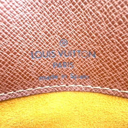 Louis Vuitton Musette Salsa Short Strap Monogram Leather Brown Light Shoulder — view 4