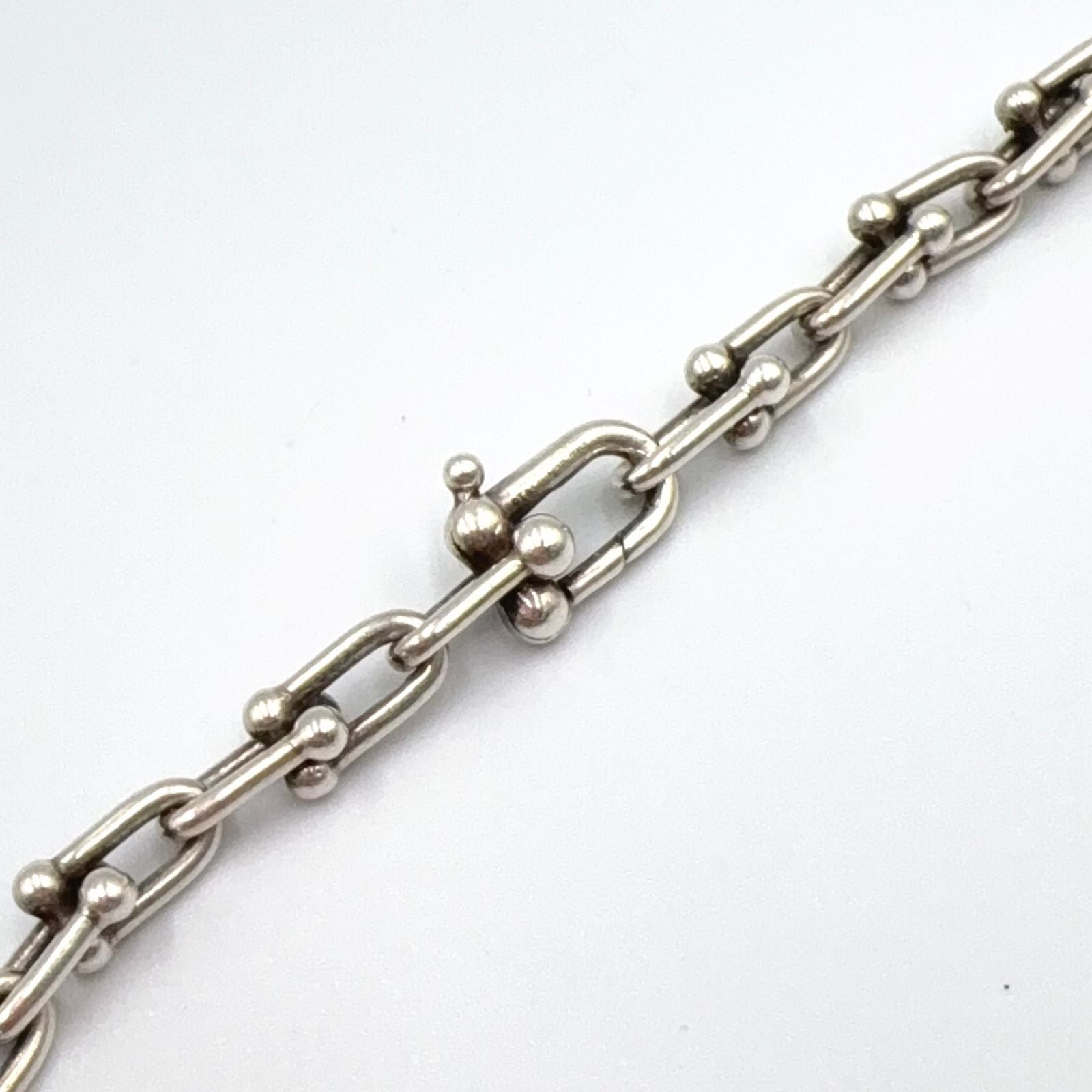 Tiffany & Co Small Link Silver Necklace — view 6