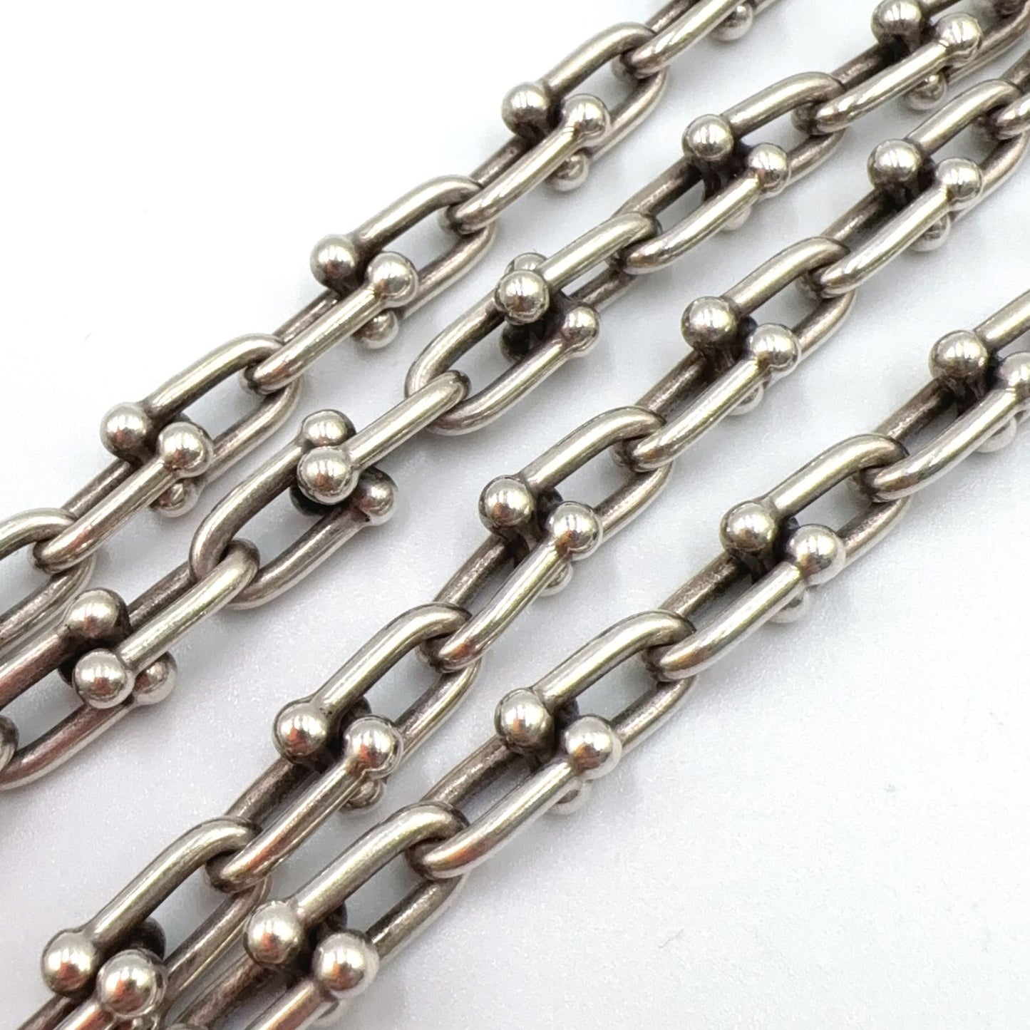 Tiffany & Co Small Link Silver Necklace — view 5
