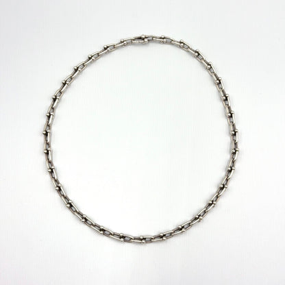 Tiffany & Co Small Link Silver Necklace — view 3