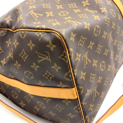 Louis Vuitton Keepall Bandouliere 55 Monogram Leather Brown Light Boston — view 7