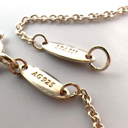 Tiffany & Co Teardrop Cross Silver Necklace — view 5