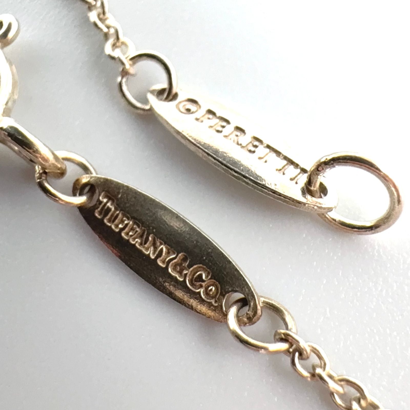 Tiffany & Co Teardrop Cross Silver Necklace — view 4