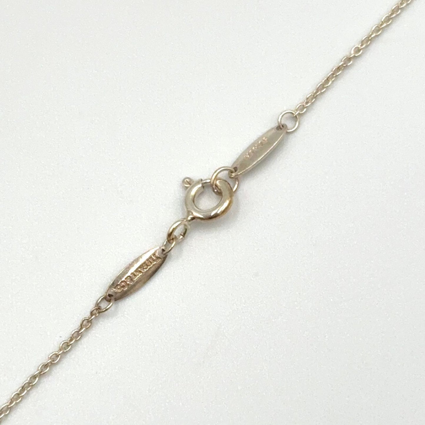 Tiffany & Co Teardrop Cross Silver Necklace — view 7