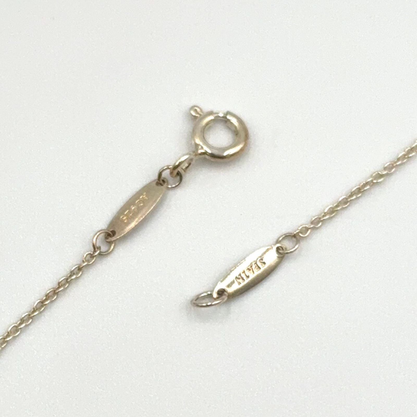 Tiffany & Co Teardrop Cross Silver Necklace — view 8