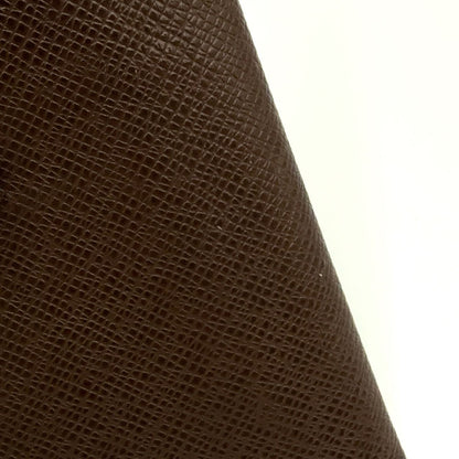 Louis Vuitton Porte Valle Carte Cles Taiga Leather Dark Brown Wallet — view 9