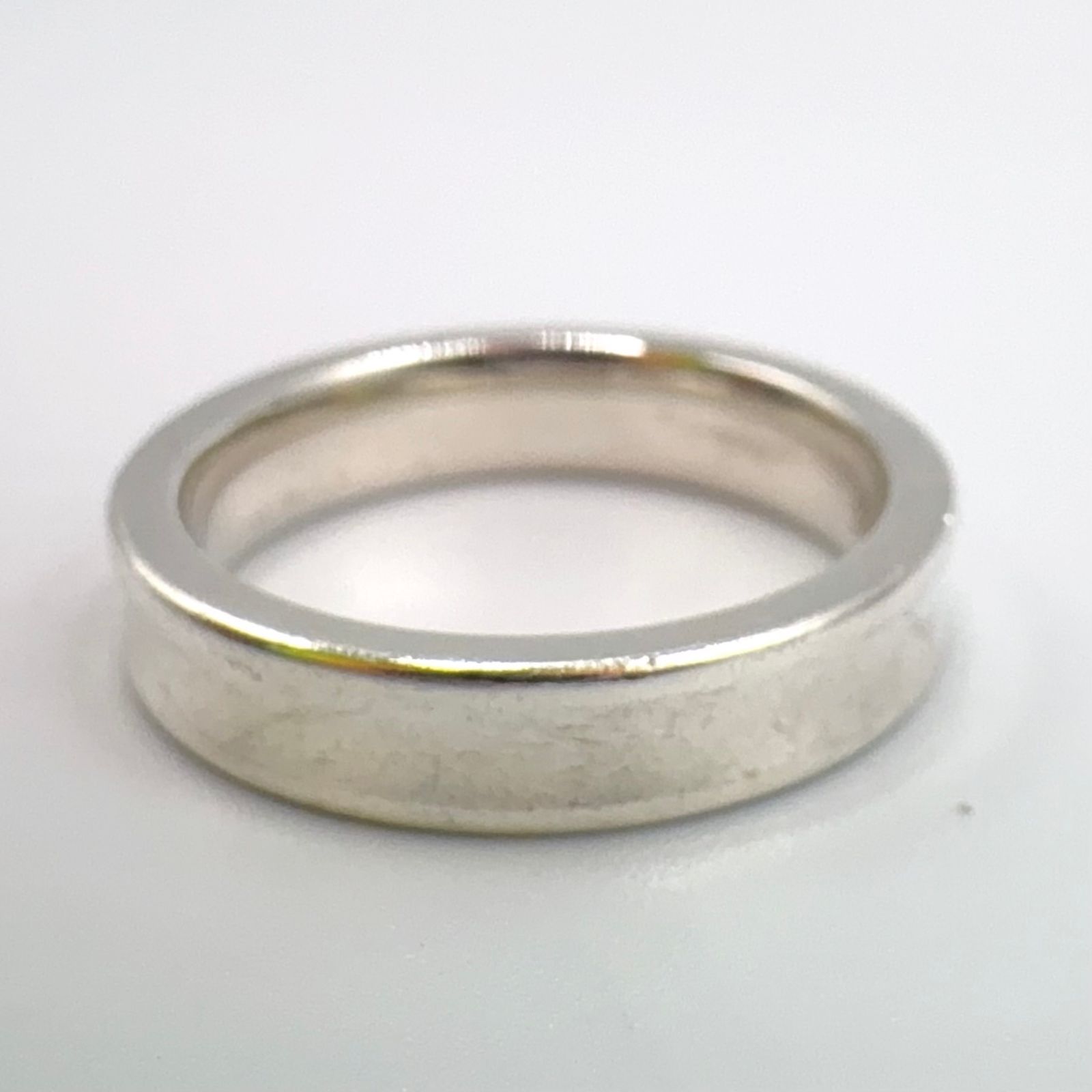 Tiffany & Co Narrow Silver Ring — view 7