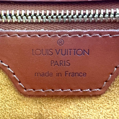 Louis Vuitton Lussac Epi Kenya Brown Leather Shoulder Bag Gold — view 4