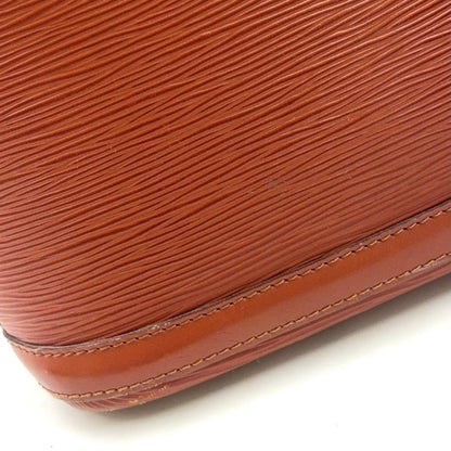 Louis Vuitton Lussac Epi Kenya Brown Leather Shoulder Bag Gold — view 6