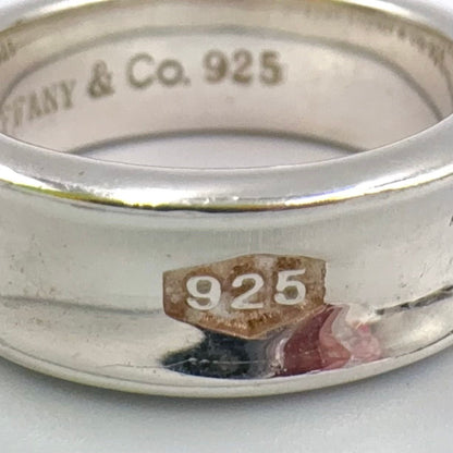 Tiffany & Co Narrow Silver Ring — view 7