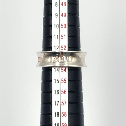 Tiffany & Co Narrow Silver Ring — view 9
