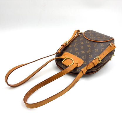 Louis Vuitton Ellipse Sac a Dos Monogram Leather Brown Light Backpack Gold — view 8