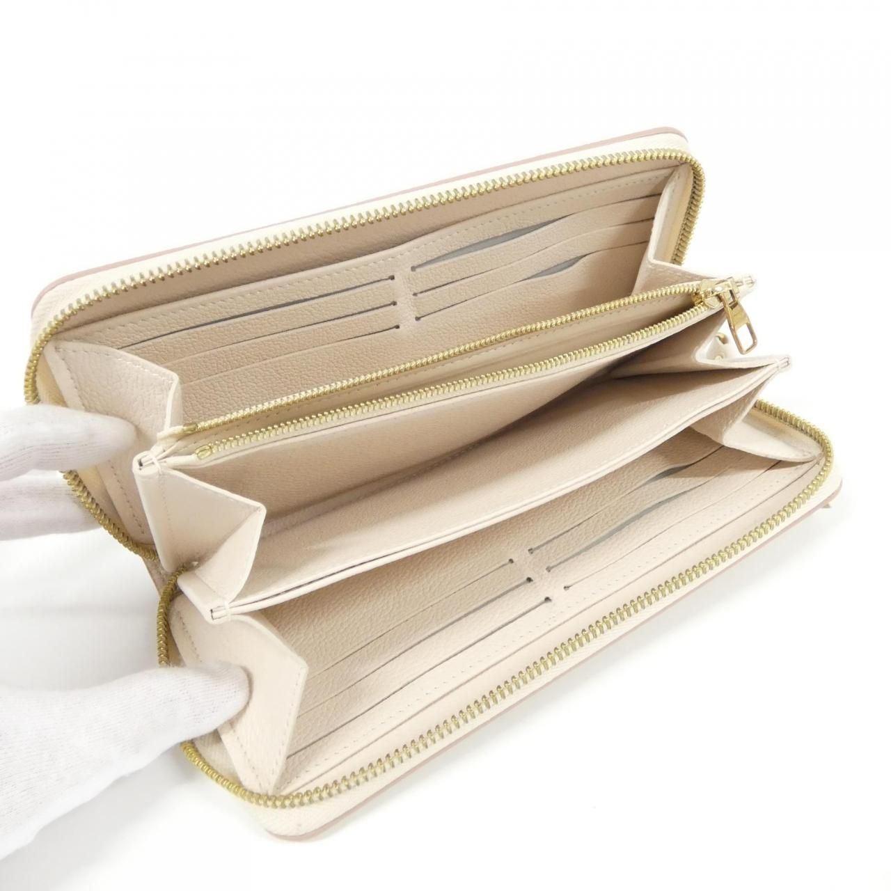 Louis Vuitton Bicolor Monogram Empreinte Zippy Wallet — view 5