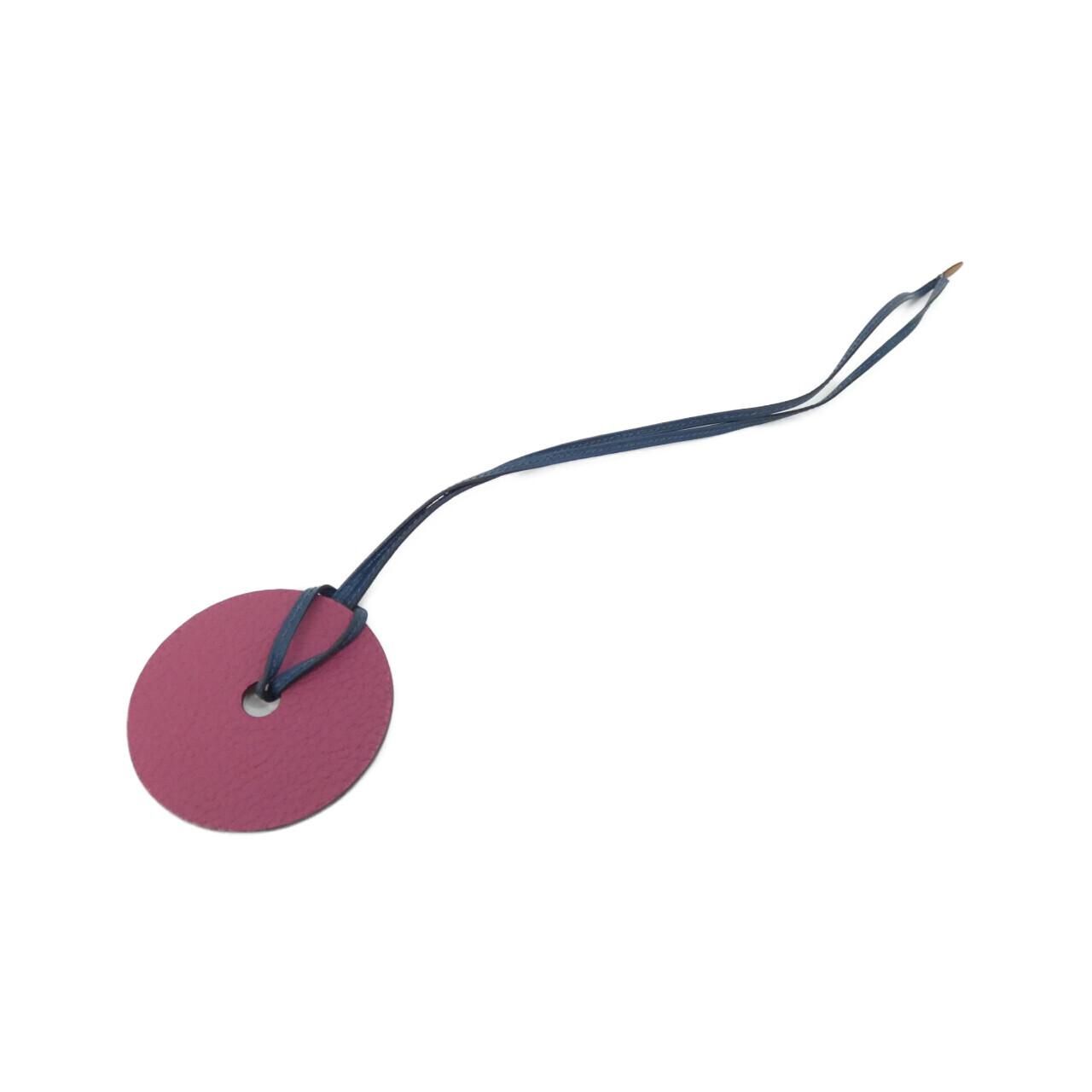 Hermes Rond Necklace Orange — view 2
