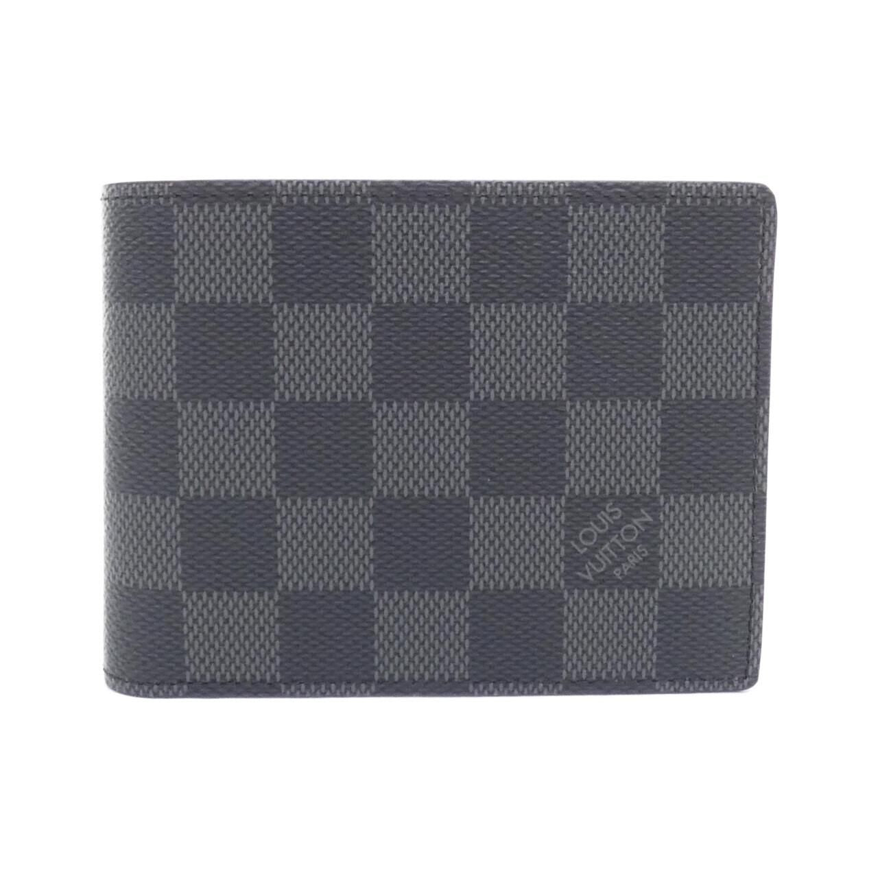 Louis Vuitton Damier Graphite Portefeuille Multiple Billfold Wallet