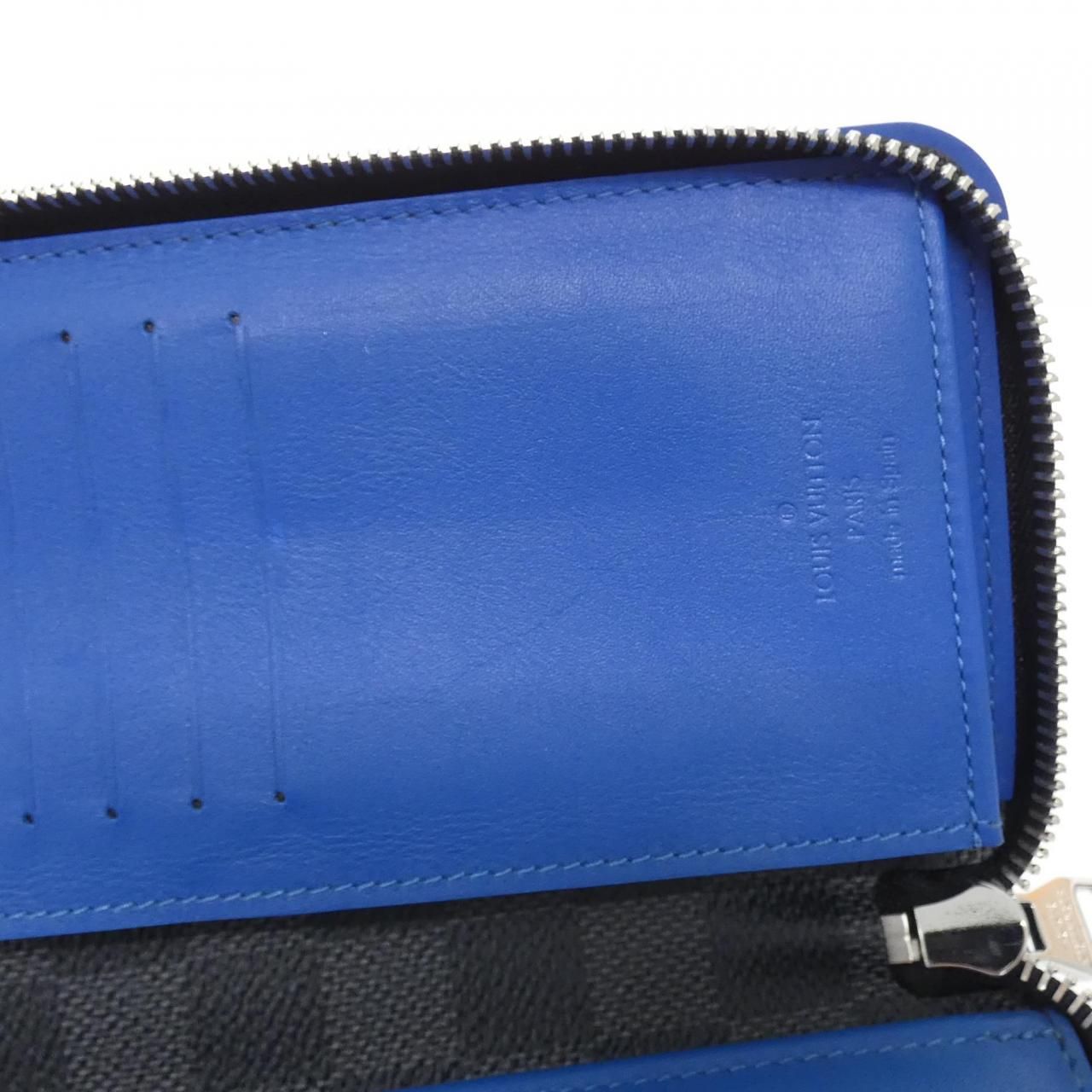 Louis Vuitton Damier Graphite Zippy Wallet Vertical — view 8