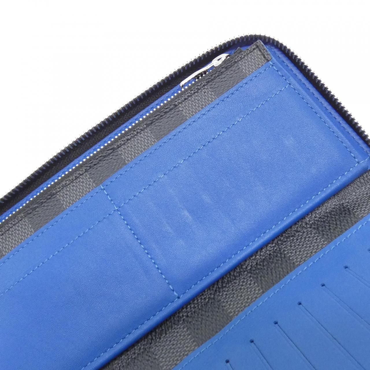 Louis Vuitton Damier Graphite Zippy Wallet Vertical — view 7