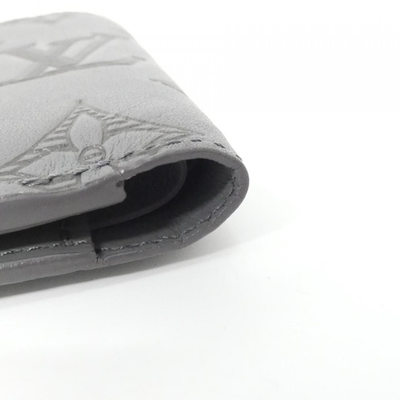 Louis Vuitton Monogram Shadow Portefeuille Multiple Billfold Wallet — view 2